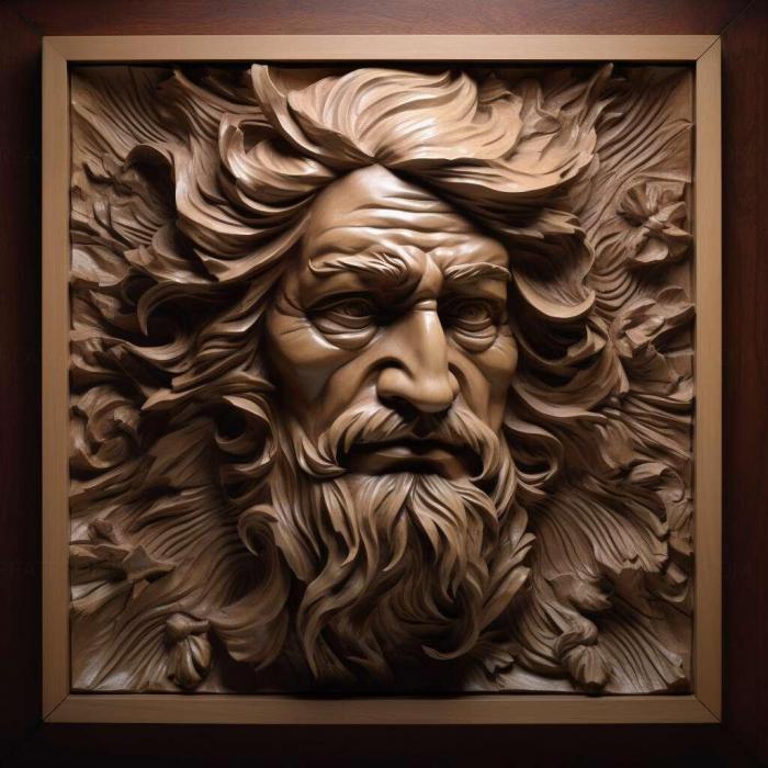 نموذج ثلاثي الأبعاد لآلة CNC 3D Art 